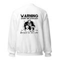 Unisex printed sweatshirt for pet lovers, warm and cozy.