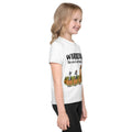 Custom kids t-shirt with crew neck and fun graphic design