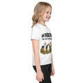 Custom kids t-shirt with crew neck and fun graphic design