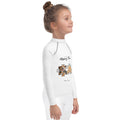 Long sleeve kids rash guard with UPF 50+ sun protection