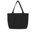 Organic cotton eco tote bag with flat bottom design