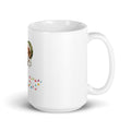 White ceramic mug – Funny coffee mug for pet lovers